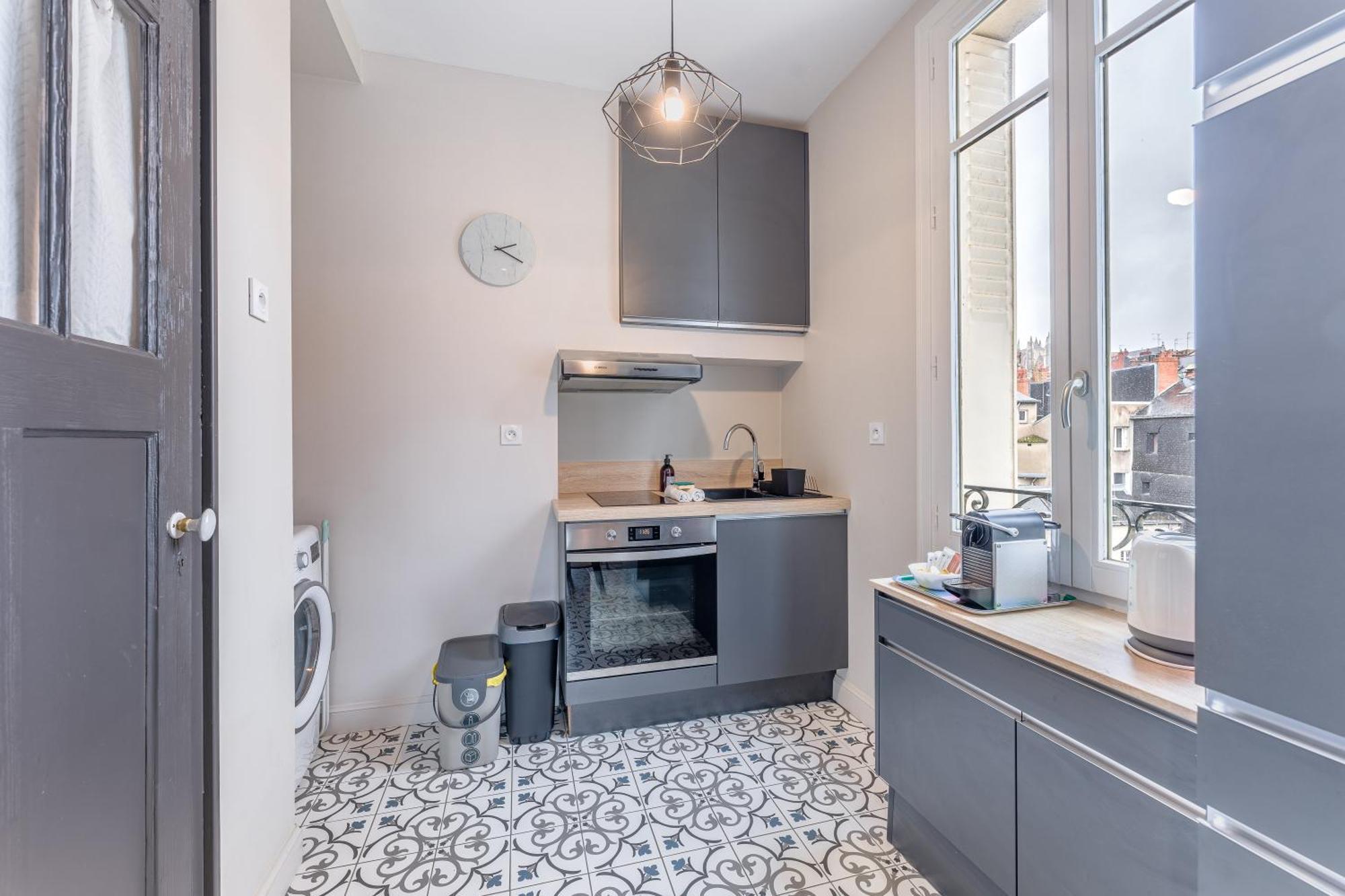 Apartamento Le Petit Bacchus - Au Coeur De Nantes Exterior foto