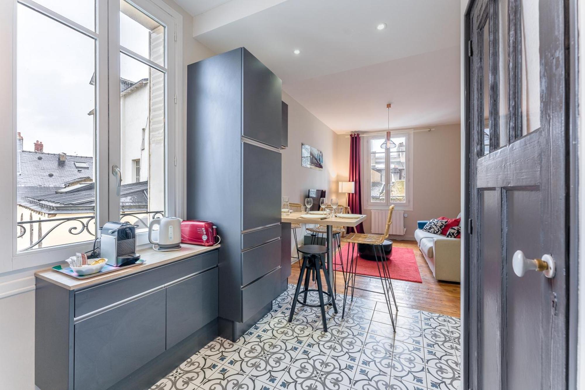 Apartamento Le Petit Bacchus - Au Coeur De Nantes Exterior foto